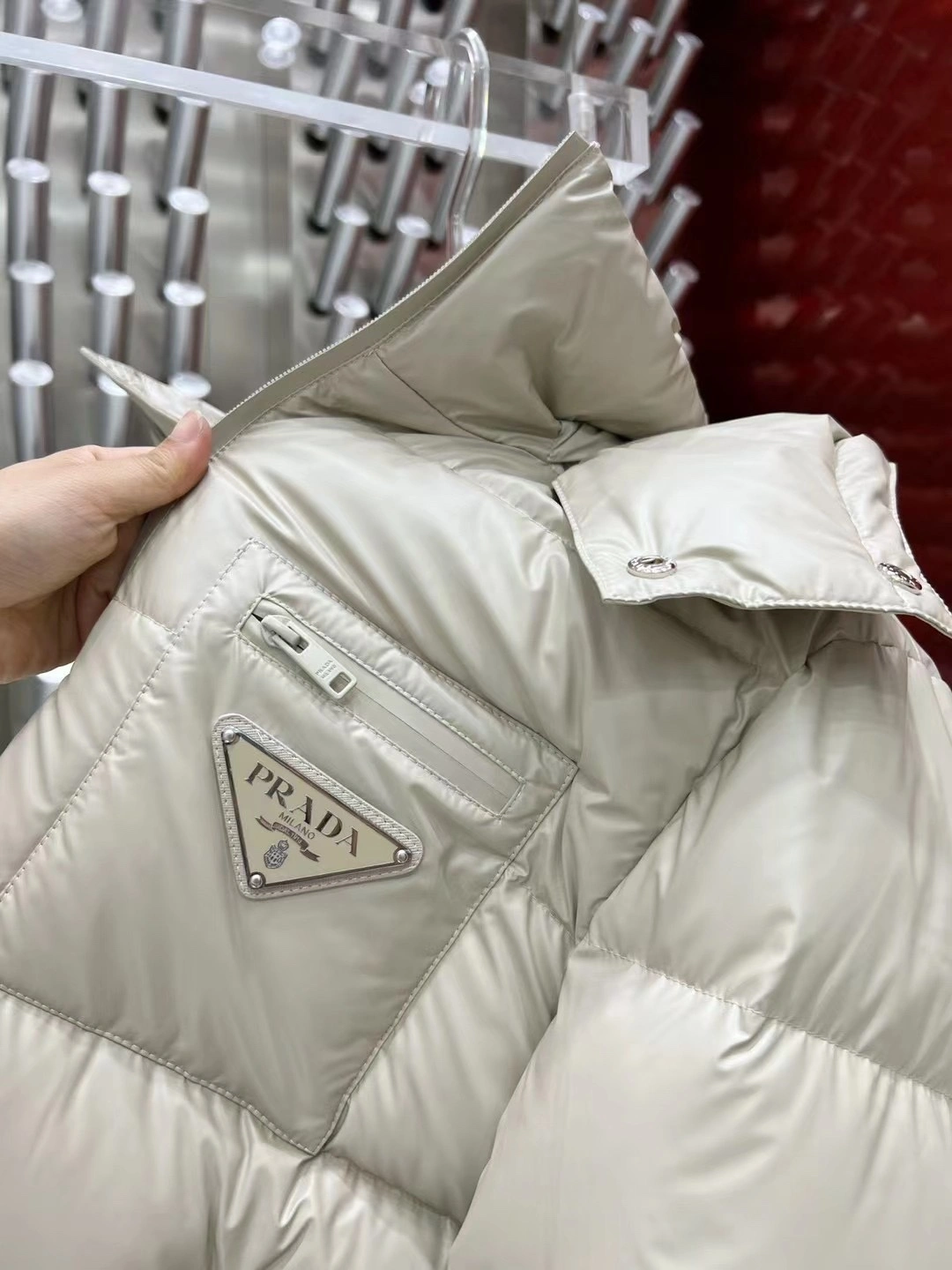 wg.luxury- Pr141 down jacket oversized 2Colour item:D-F365I0723-2